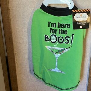 Green Dog Apparel with Black Trim Medium Brand New